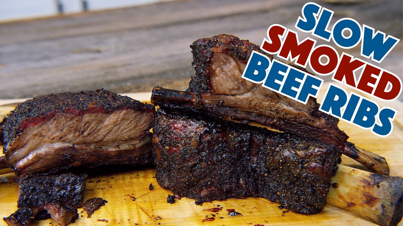 BBQ Beef Ribs Straight Up On The Yoder Pellet Smoker BBQ & Grilling