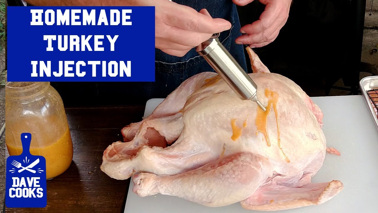 Homemade Butter and Bacon Turkey Injection Recipe Quickie BBQ