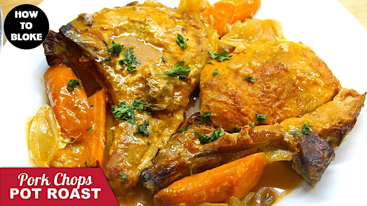 How To make Pork Chop Pot Roast Recipe — Pork Chops with Mustard