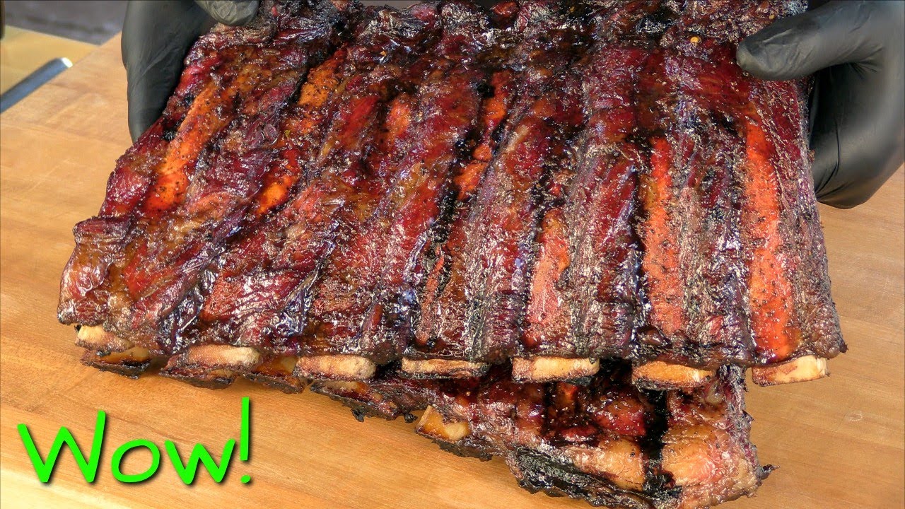 Smoked Beef Back Ribs on Argentine Grill BBQ Beef Ribs Ballistic